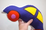softie 7 - blue car - held